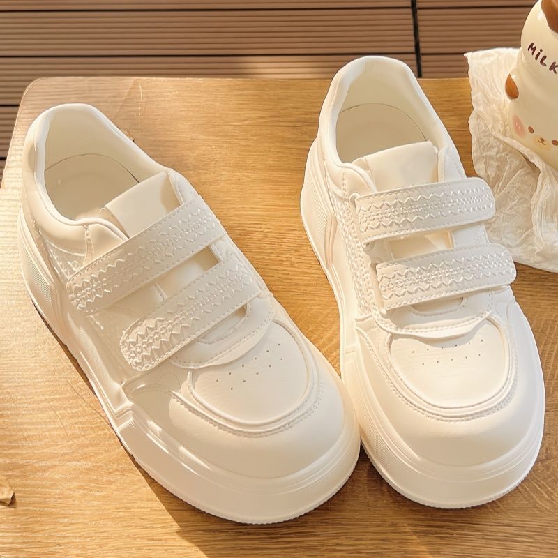 Women'S Fashion Velcro Sneakers - Damskie sneakersy na platformie z rzepem