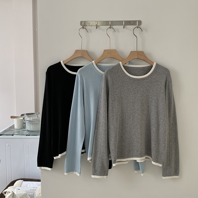 Trend Women Fashion - 100% bawełna, damska koszulka z okrągłym