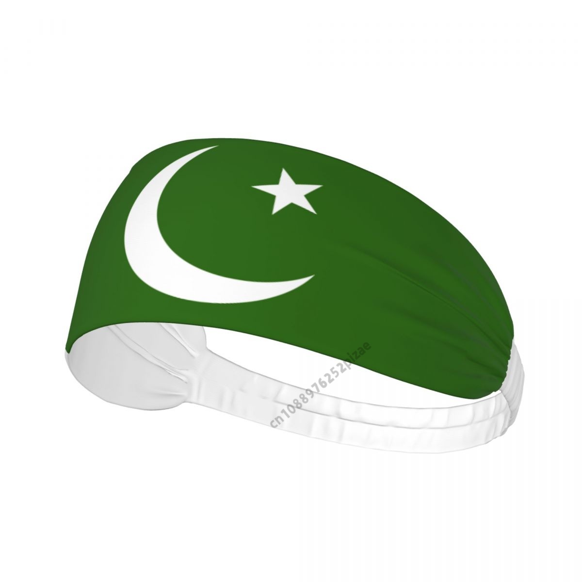 Women Fashion Pakistan - Opaski na głowę z flagą Pakistanu