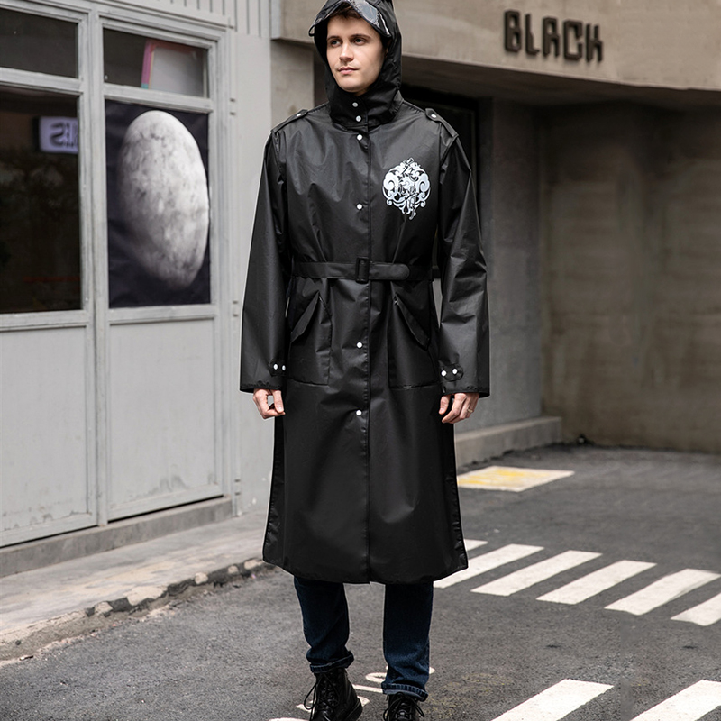 Długi płaszcz przeciwdeszczowy – Women'S Fashion Raincoat recenzja i cena