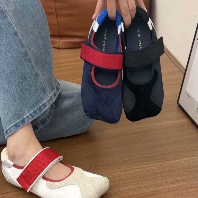 2026 Nowe, kwadratowe, brzydko – Women'S Fashion Velcro Sneakers recenzja i cena