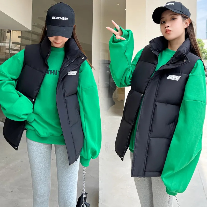 Damskie ciepłe krótkie kamizel – Puffer Vest Fashion Women recenzja i cena