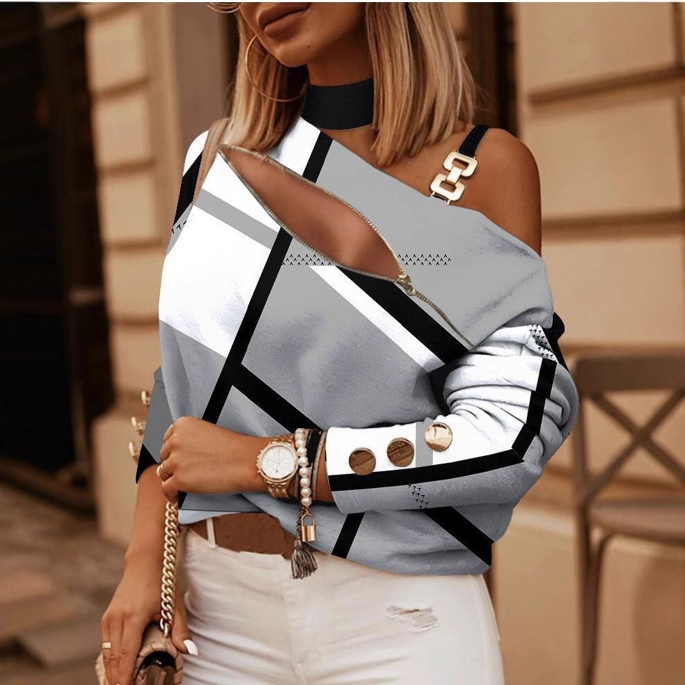 Damska bluzka z odkrytymi rami – Women Fashion Style recenzja i cena