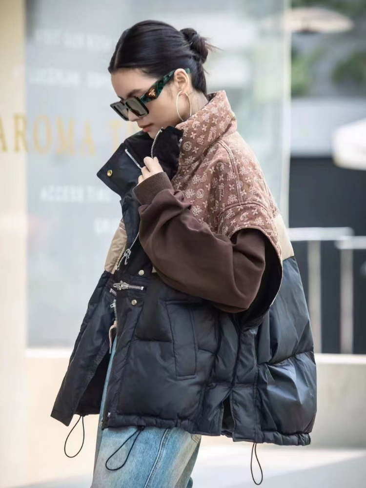 Moda Retro kurtka puchowa kami – Puffer Vest Fashion Women recenzja i cena