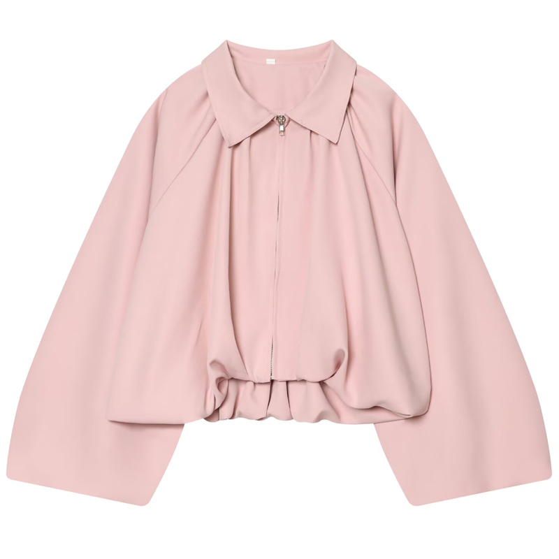 HXAO Damska Luźna Różowa Krótk – Women'S Fashion Quarter Zip recenzja i cena
