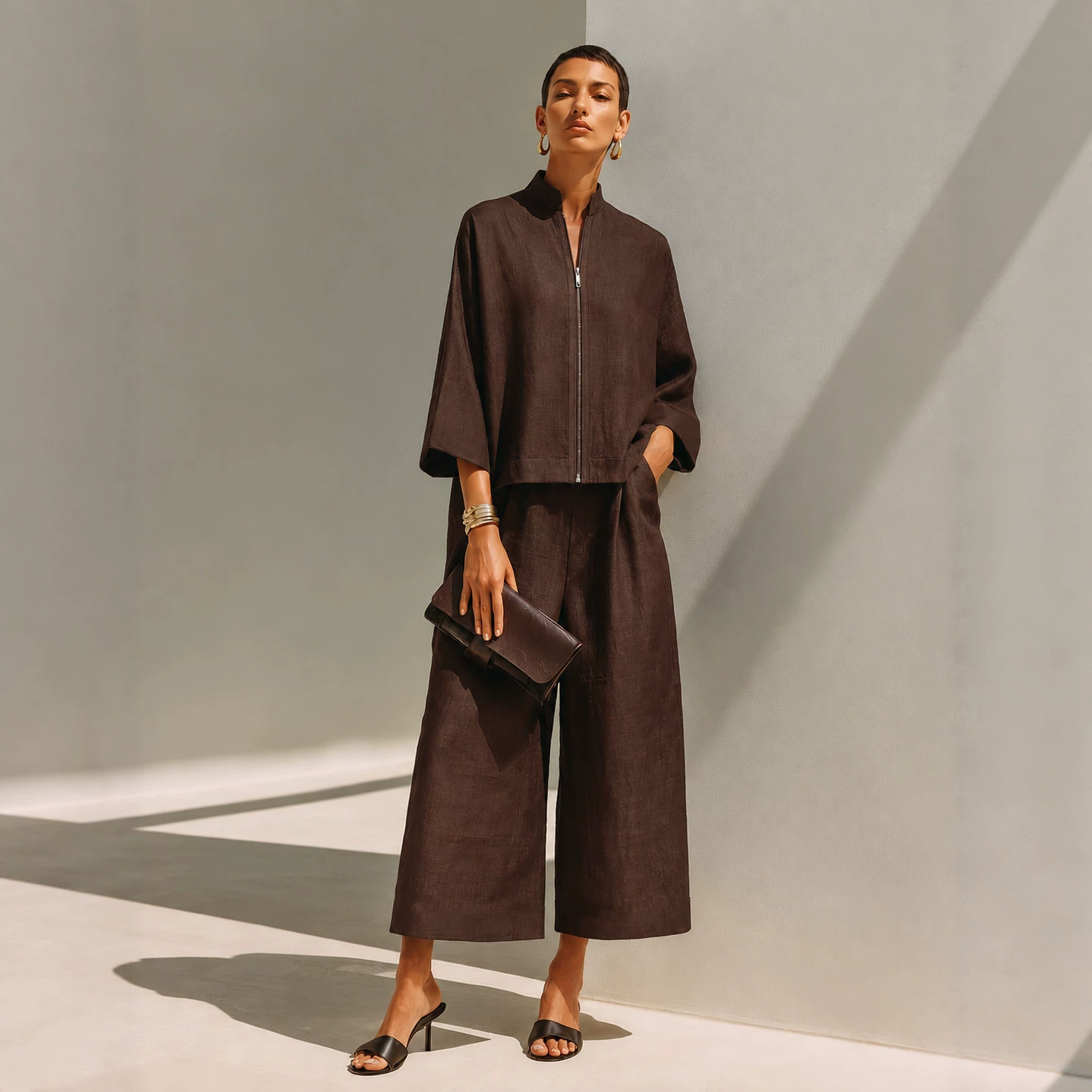Nowy Damski Zestaw Wiosenno-Je – Women'S Fashion Quarter Zip recenzja i cena