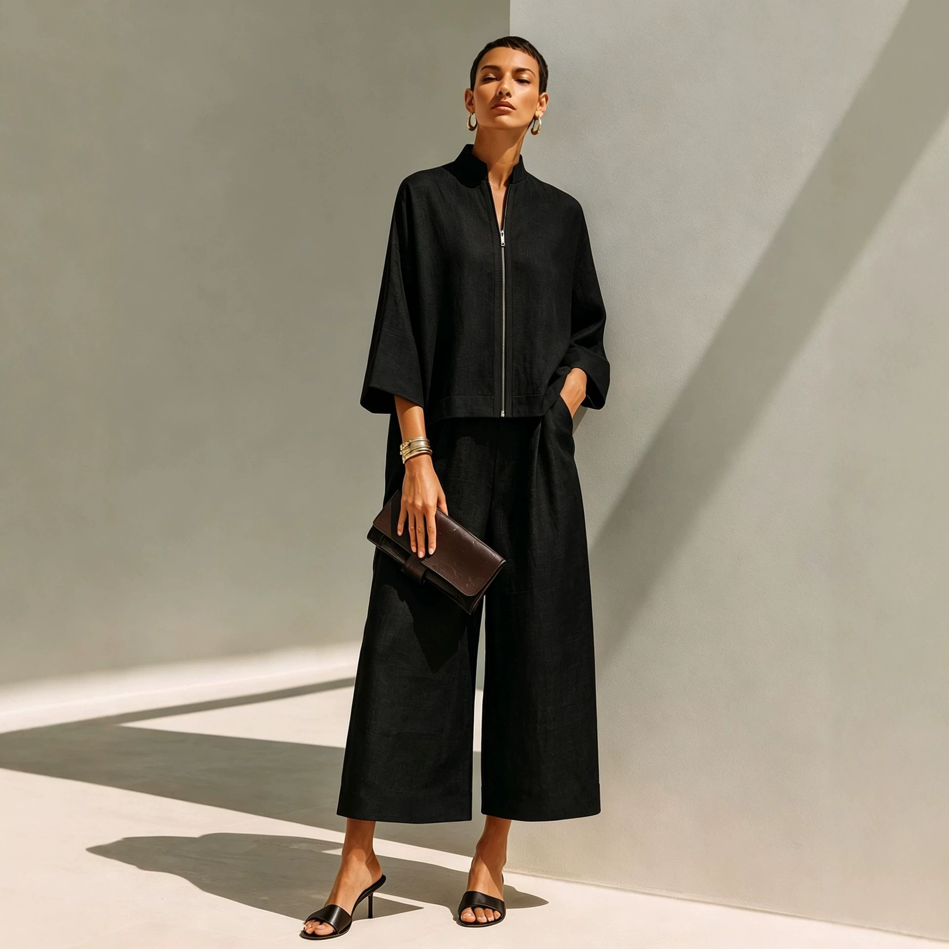 Nowy Damski Zestaw Wiosenno-Je – Women'S Fashion Quarter Zip recenzja i cena