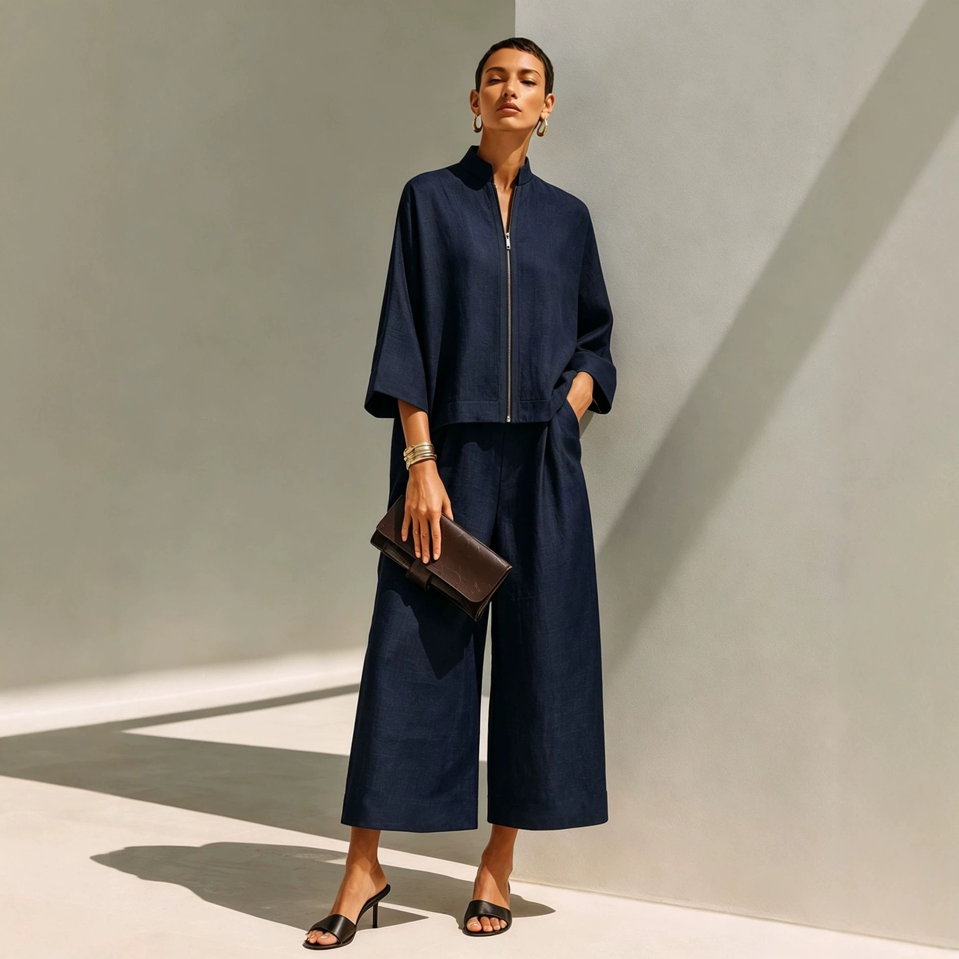 Nowy Damski Zestaw Wiosenno-Je – Women'S Fashion Quarter Zip recenzja i cena