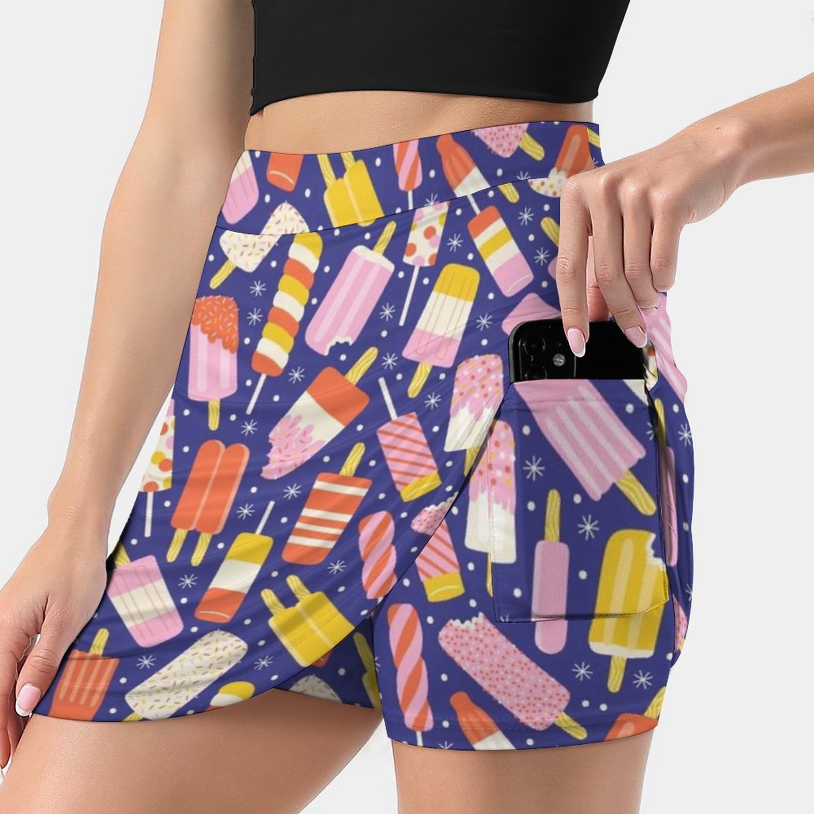 Spódnice Popsicles Kobieta Mod – Women Fashion Vector recenzja i cena