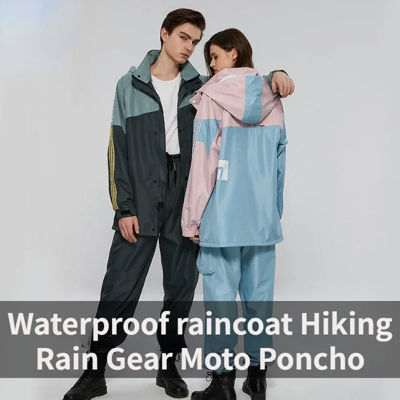 Dwuczęściowy płaszcz przeciwde – Women'S Fashion Raincoat recenzja i cena