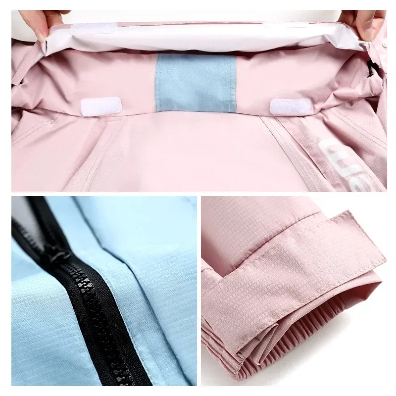 Dwuczęściowy płaszcz przeciwde – Women'S Fashion Raincoat recenzja i cena