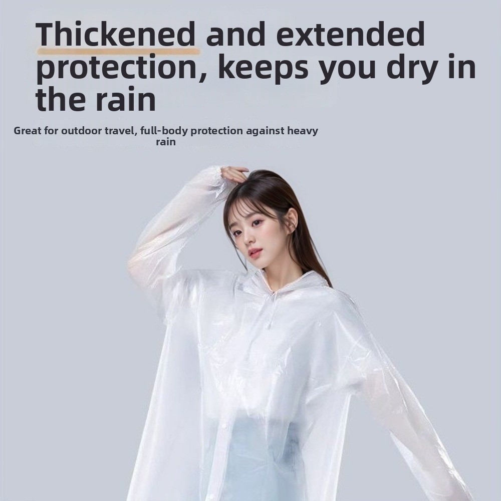 Długi płaszcz przeciwdeszczowy – Women'S Fashion Raincoat recenzja i cena