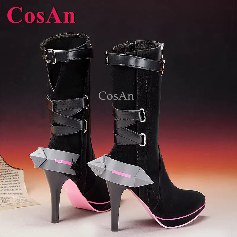 CosAn Gra Arknights: Endfield  – Women'S Fashion Leather Boots recenzja i cena