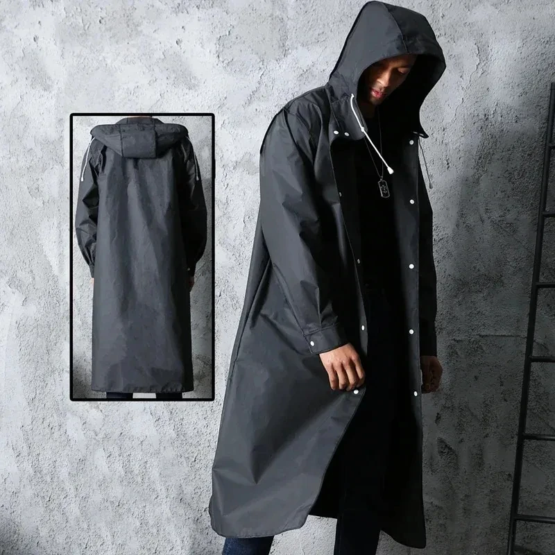 Czarna moda dla dorosłych wodo – Women'S Fashion Raincoat recenzja i cena
