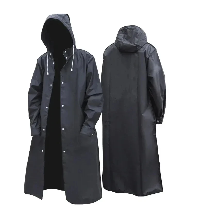 Czarna moda dla dorosłych wodo – Women'S Fashion Raincoat recenzja i cena