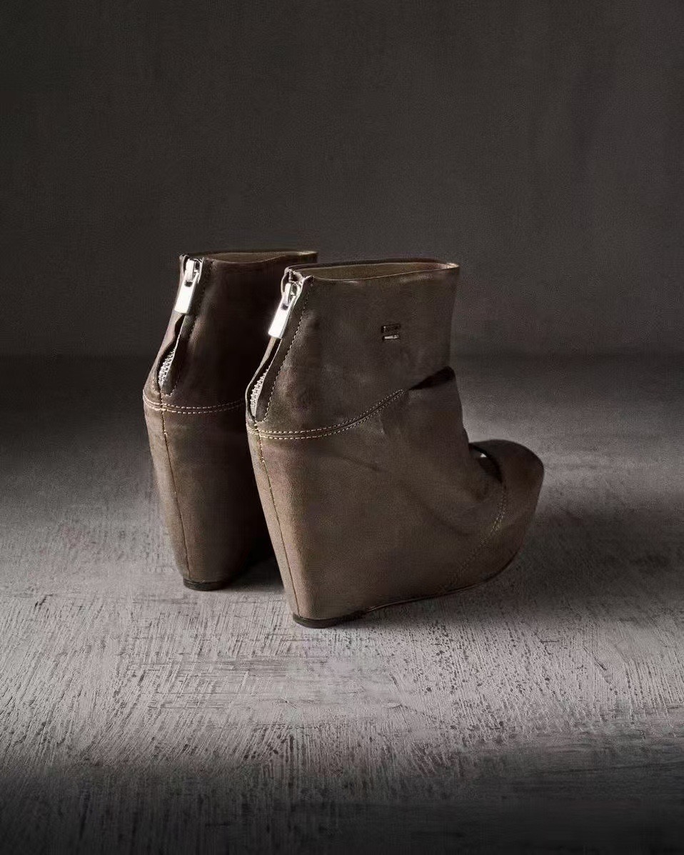 Letnie Nowe Damskie Szare Skór – Women'S Fashion Leather Boots recenzja i cena