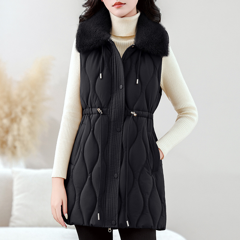 Damska średniej długości kamiz – Puffer Vest Fashion Women recenzja i cena