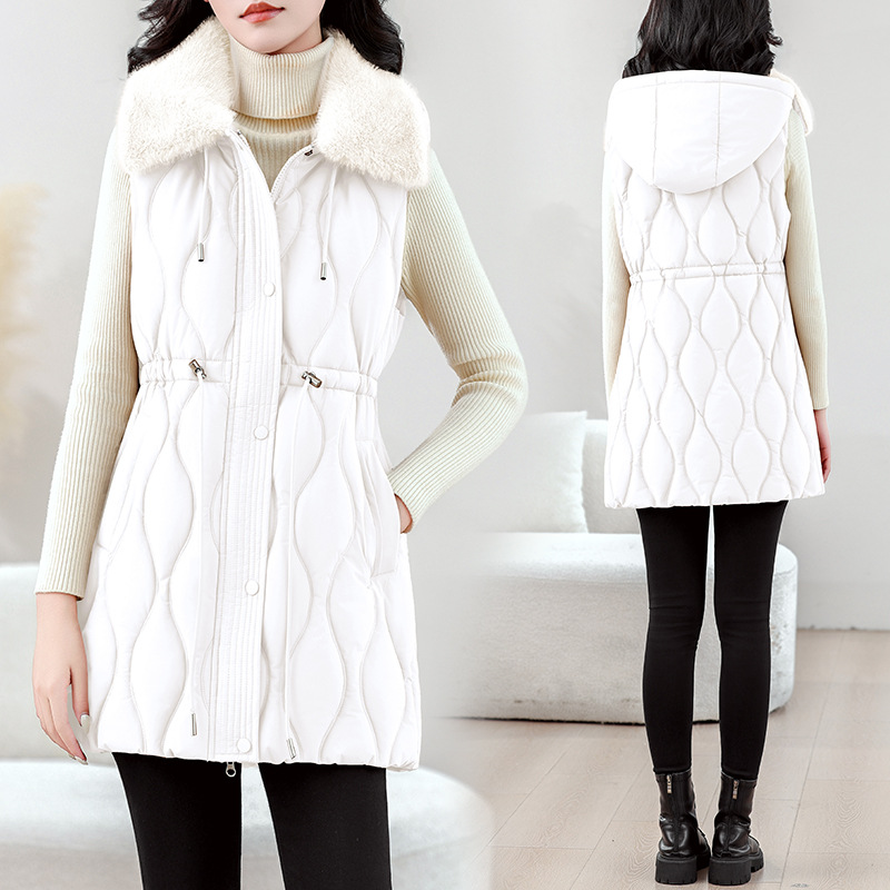 Damska średniej długości kamiz – Puffer Vest Fashion Women recenzja i cena