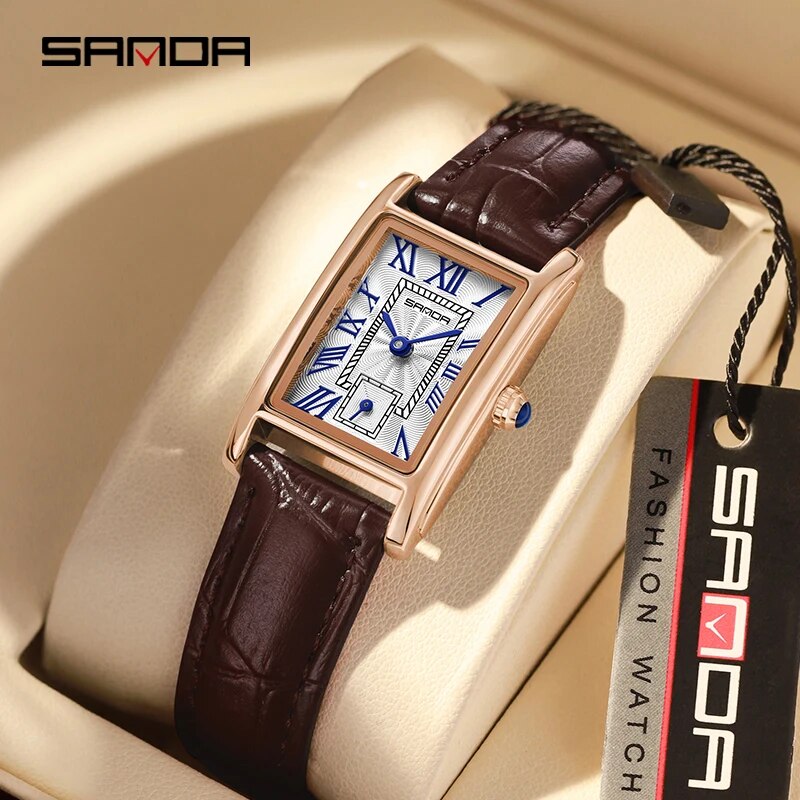SANDA 1116 Nowa moda 2024 Eleg – Women'S Fashion Digital Watch recenzja i cena