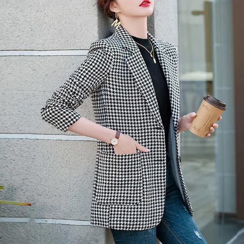 2023 nowa wiosenna i jesienna  – Blazer Women Oversized recenzja i cena