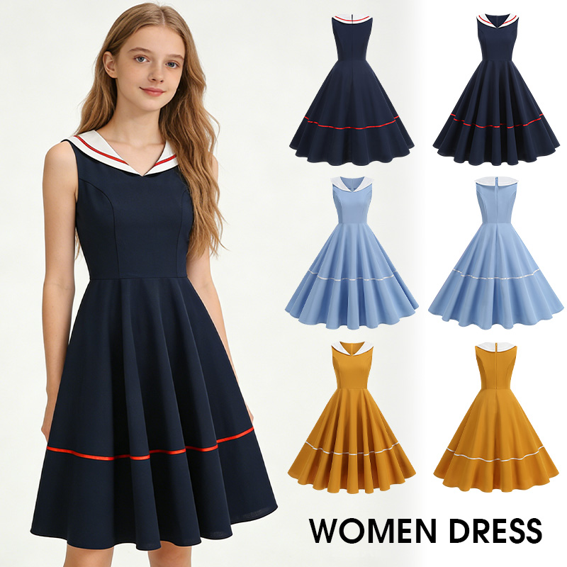  Sukienka w stylu marynarskim – Women'S Fashion Of The 50S recenzja i cena