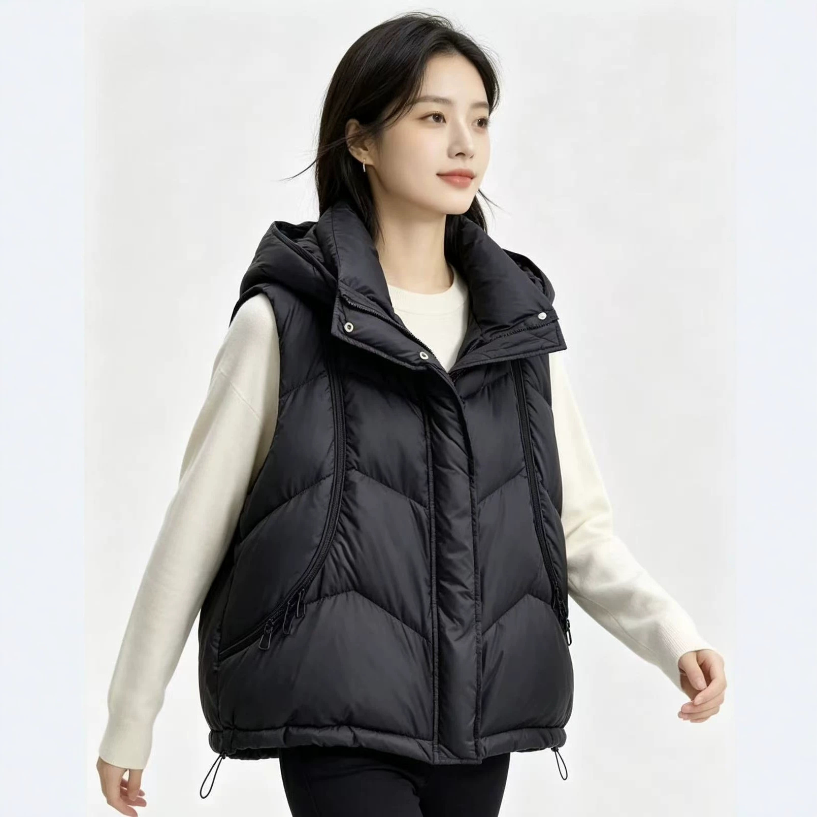 Jesienno-zimowa damska kamizel – Puffer Vest Fashion Women recenzja i cena