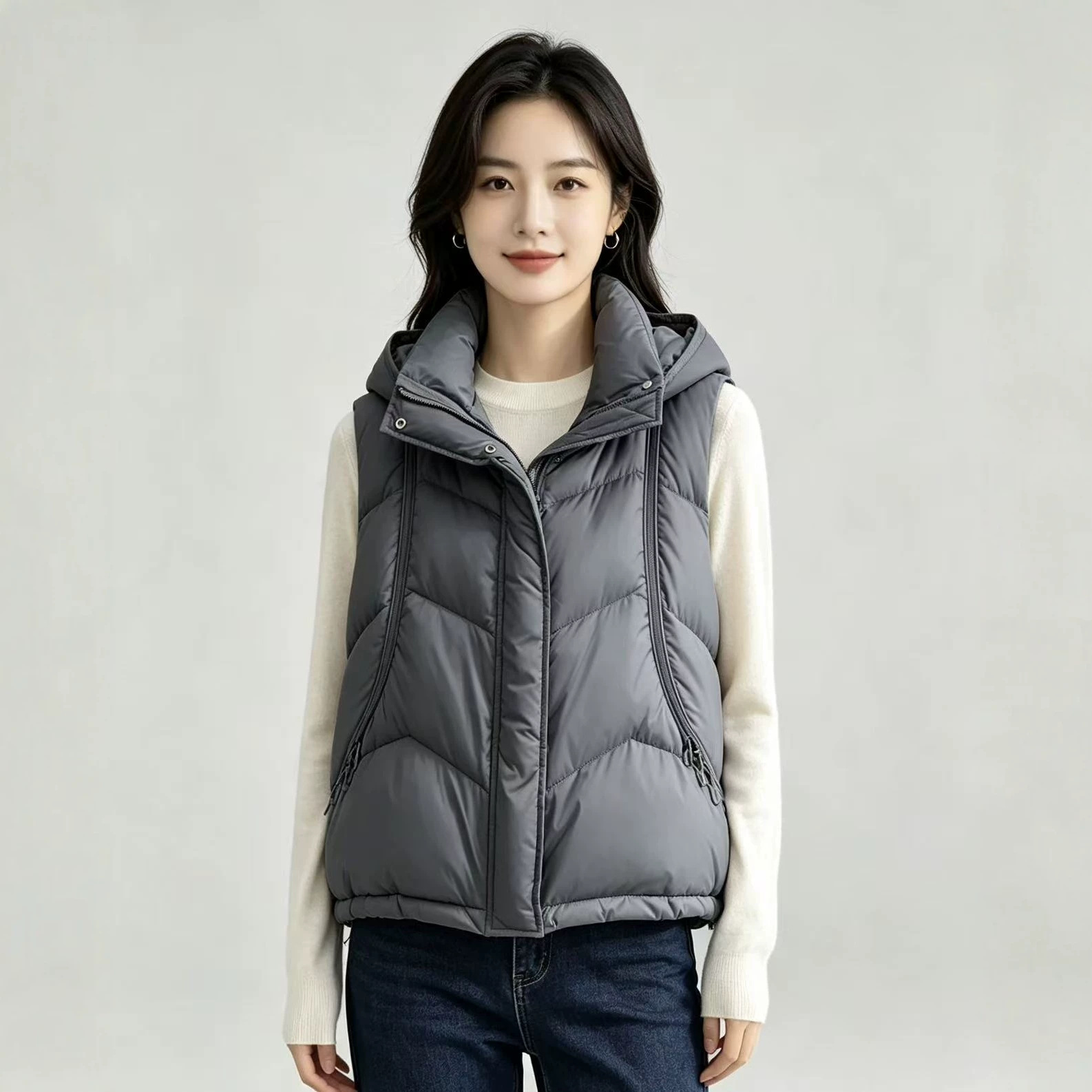 Jesienno-zimowa damska kamizel – Puffer Vest Fashion Women recenzja i cena