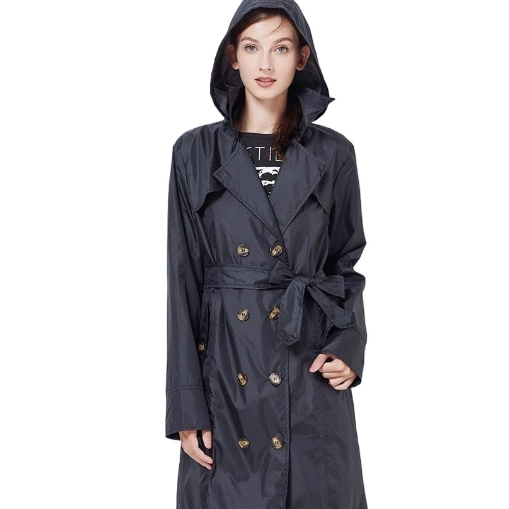 Lekki, wodoodporny płaszcz prz – Women'S Fashion Raincoat recenzja i cena