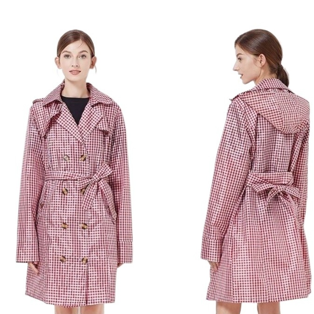 Lekki, wodoodporny płaszcz prz – Women'S Fashion Raincoat recenzja i cena