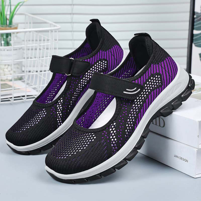Letnie damskie oddychające spo – Women'S Fashion Velcro Sneakers recenzja i cena