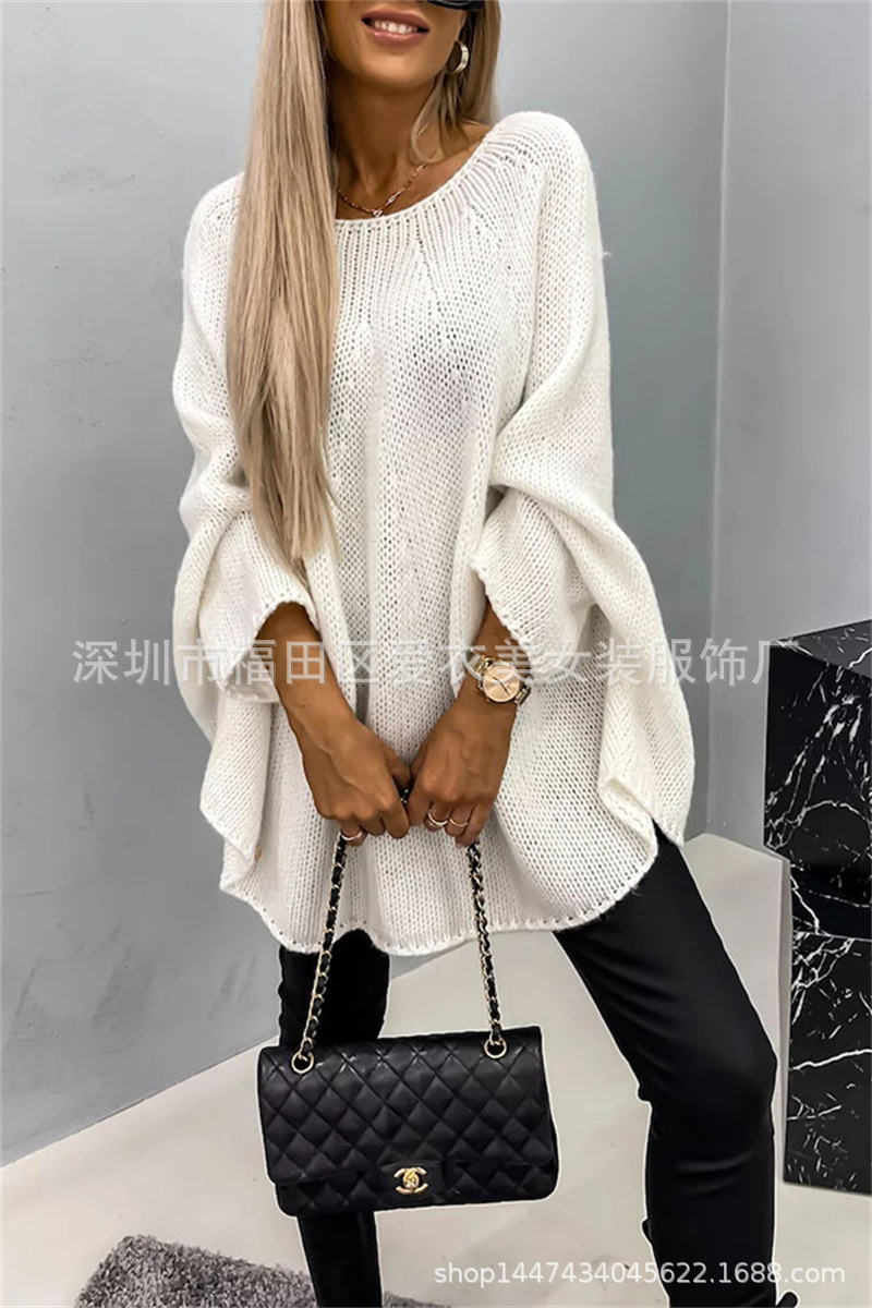 Sweter damski z dzianiny w sty – Women'S Fashion Raincoat recenzja i cena