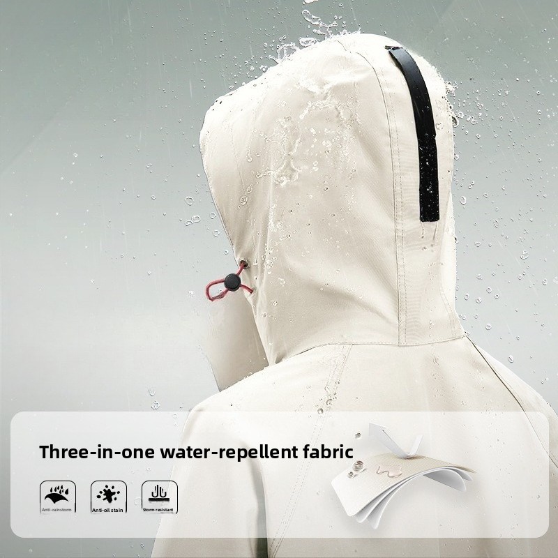 Wodoodporny płaszcz przeciwdes – Women'S Fashion Raincoat recenzja i cena