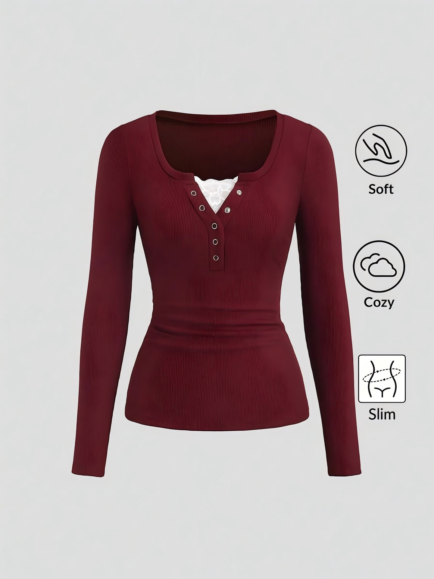 Damska amerykańska bluzka Henl – Trend Women Fashion recenzja i cena