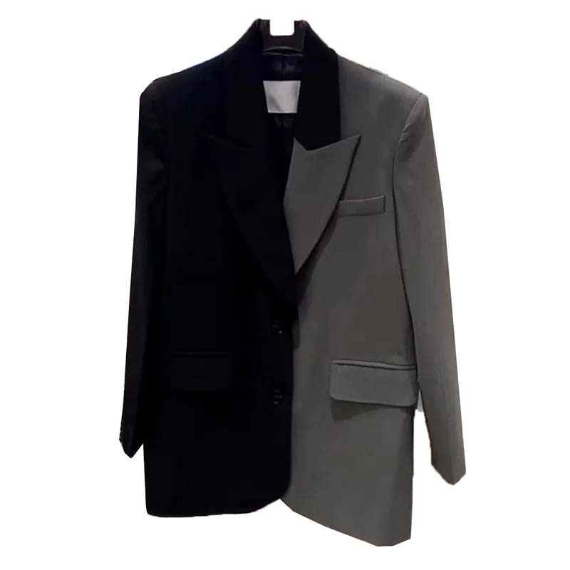 Wysokiej klasy patchworkowa ma – Blazer Women Oversized recenzja i cena