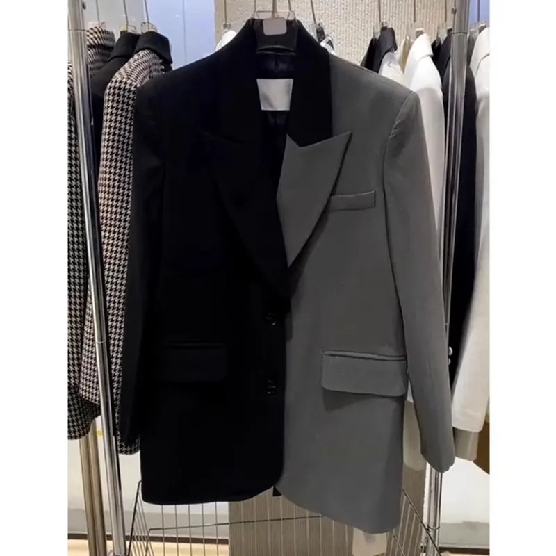 Wysokiej klasy patchworkowa ma – Blazer Women Oversized recenzja i cena