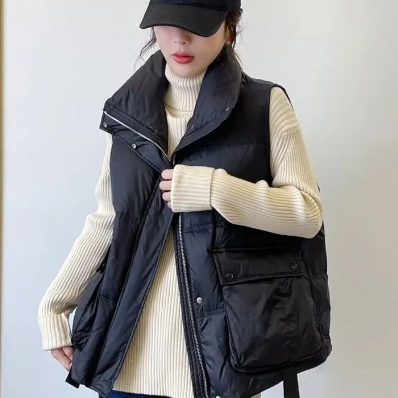 Jesienno-zimowa moda damska, p – Puffer Vest Fashion Women recenzja i cena