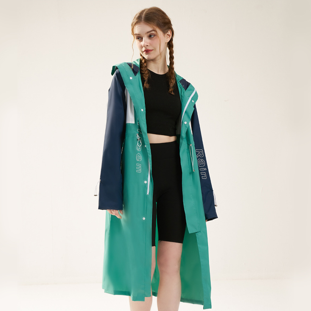Długi płaszcz damski 2026, wod – Women'S Fashion Raincoat recenzja i cena