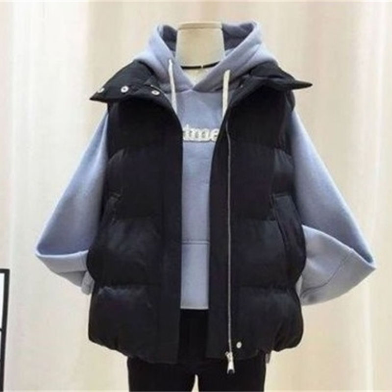 Damska krótka kurtka puchowa b – Puffer Vest Fashion Women recenzja i cena