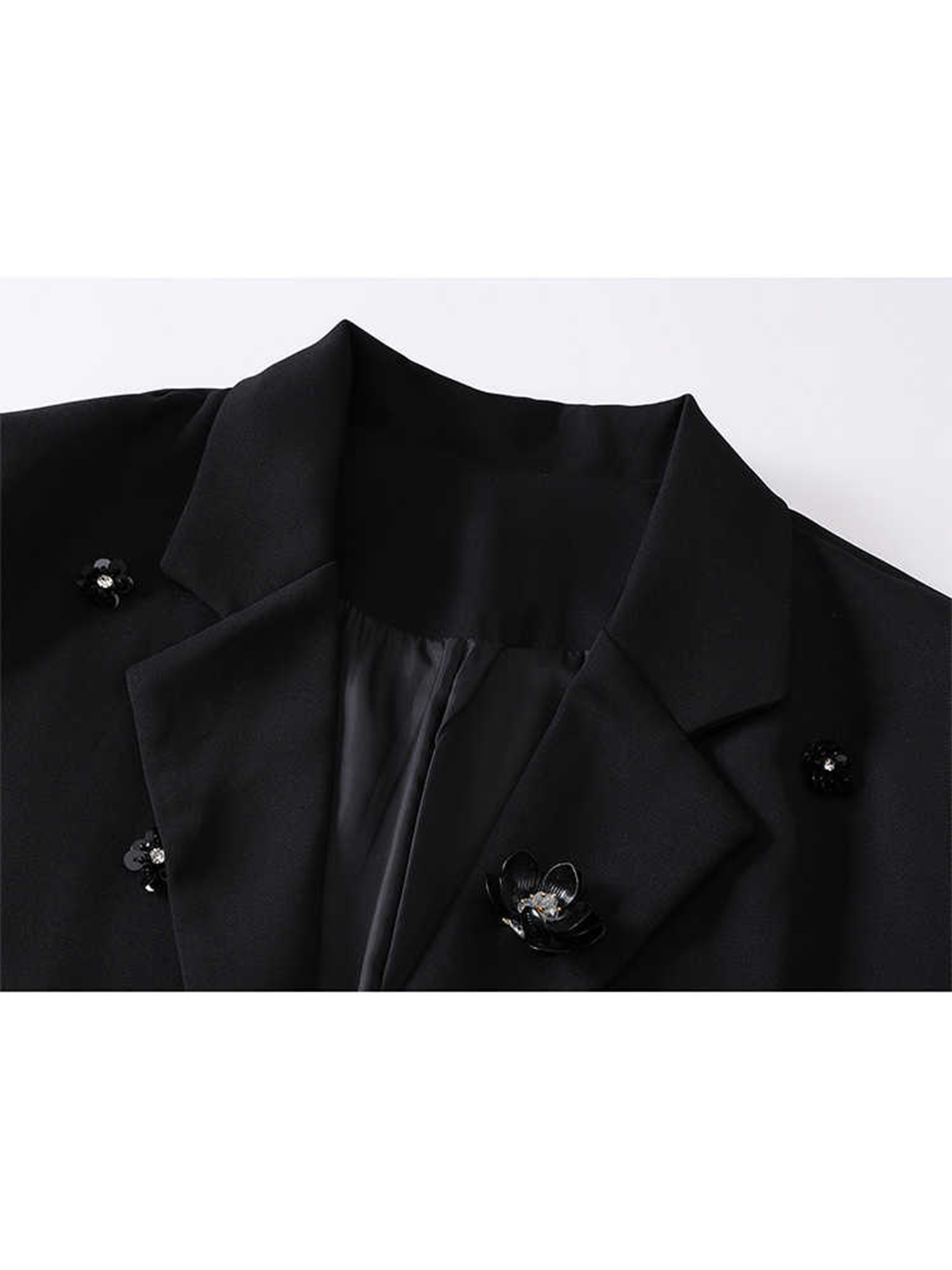 Damska czarna gotycka marynark – Blazer Women Oversized recenzja i cena