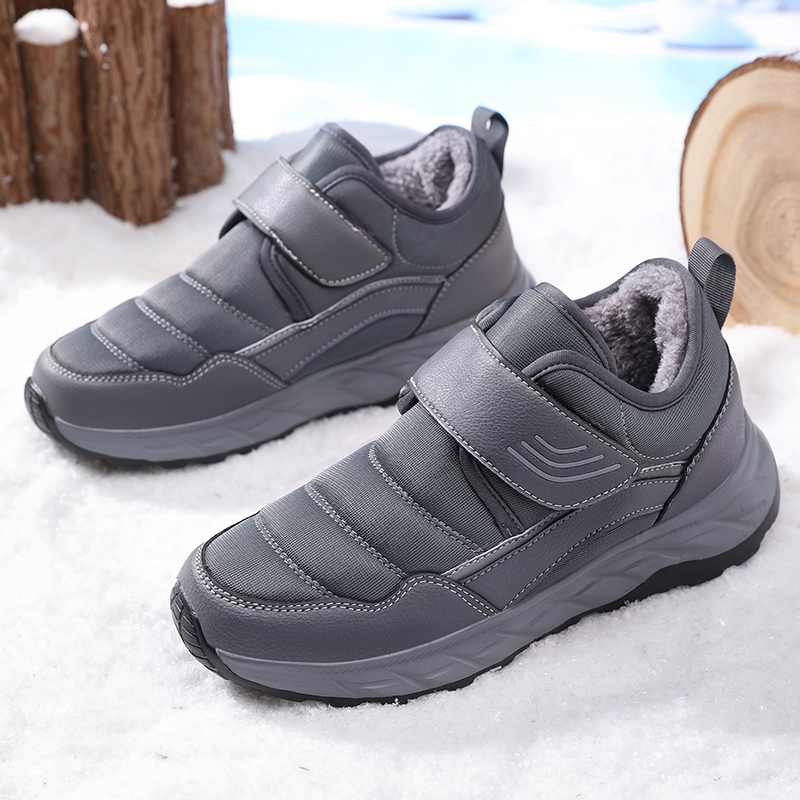 Zimowe, ocieplane pluszem, cod – Women'S Fashion Velcro Sneakers recenzja i cena