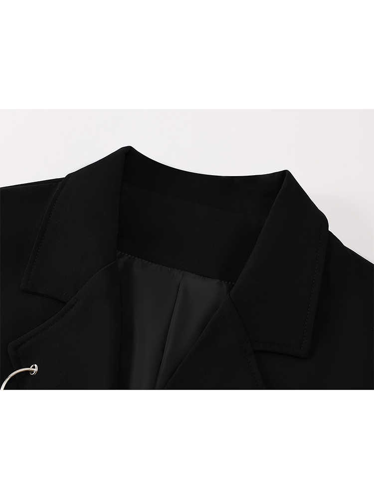 Damska czarna gotycka emo mary – Blazer Women Oversized recenzja i cena