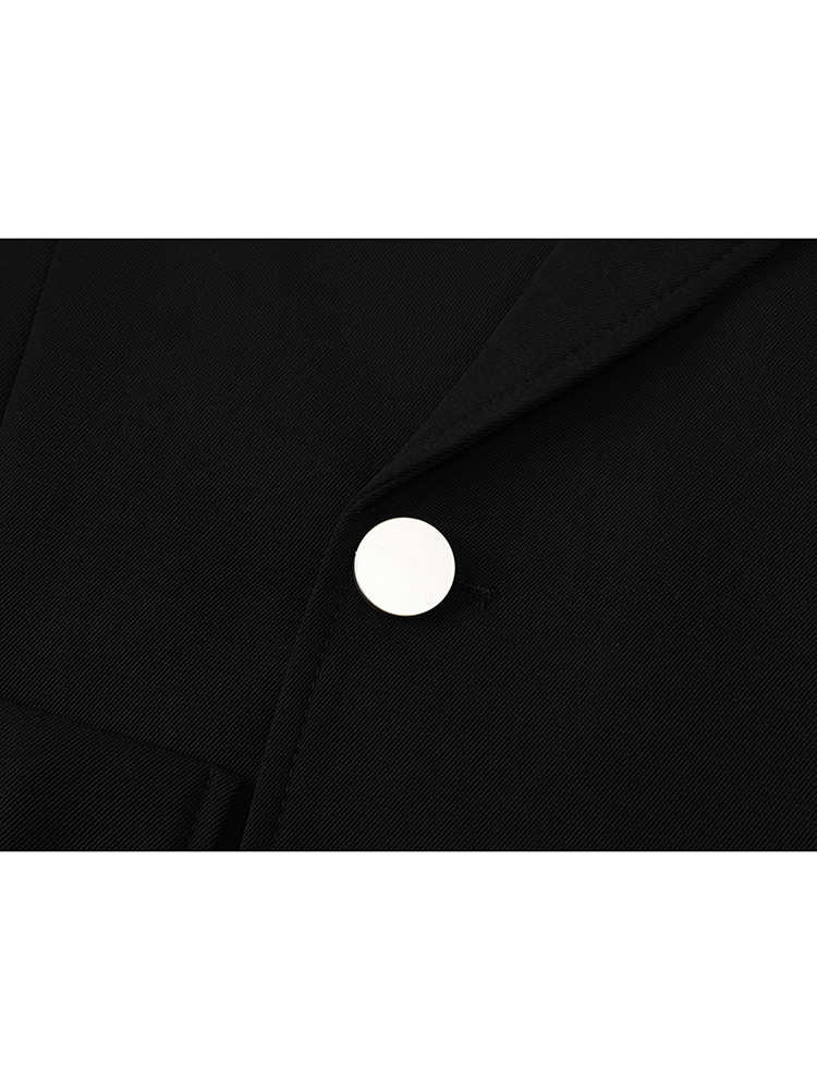 Damska czarna gotycka emo mary – Blazer Women Oversized recenzja i cena