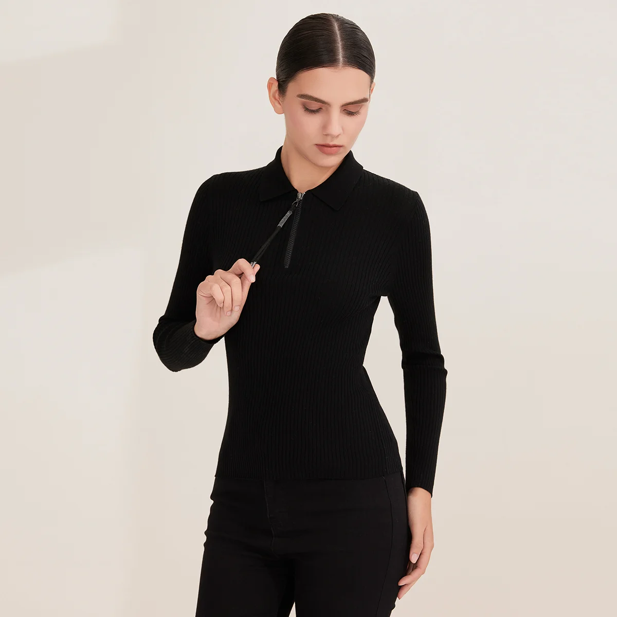 Pop BY4521226 Damski sweter po – Women'S Fashion Quarter Zip recenzja i cena