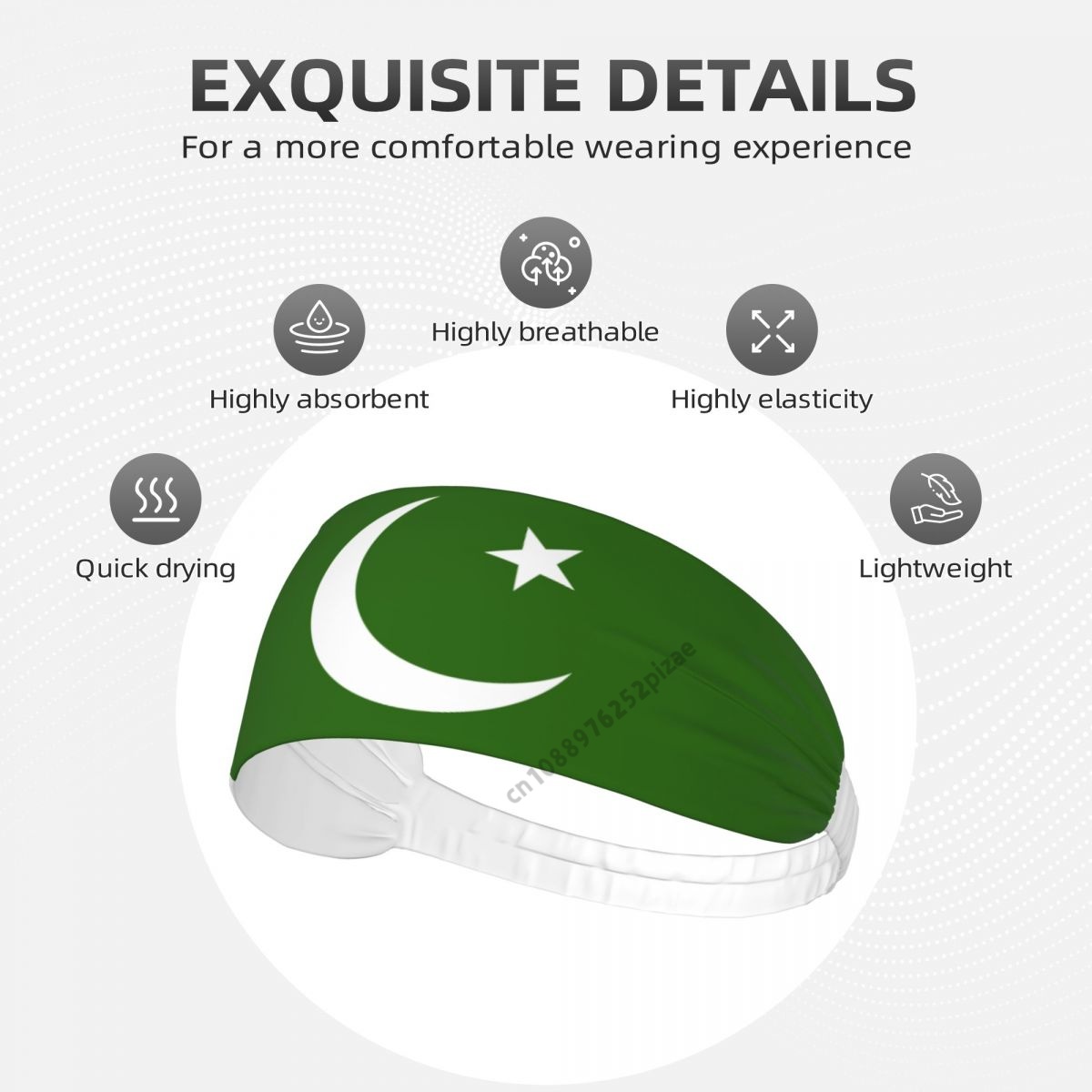 Opaski na głowę z flagą Pakist – Women Fashion Pakistan recenzja i cena