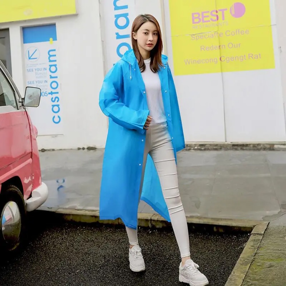 Nowa Wodoodporna Kurtka Przeci – Women'S Fashion Raincoat recenzja i cena
