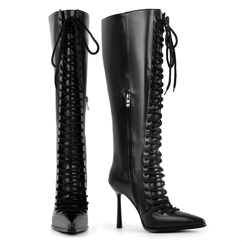 Botki za kolano Onlymaker ze s – Women'S Fashion Leather Boots recenzja i cena