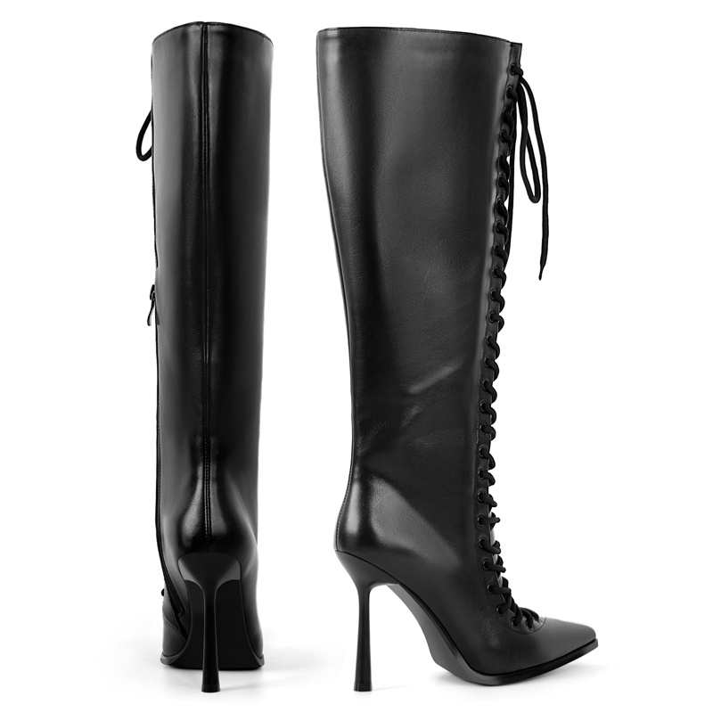Botki za kolano Onlymaker ze s – Women'S Fashion Leather Boots recenzja i cena
