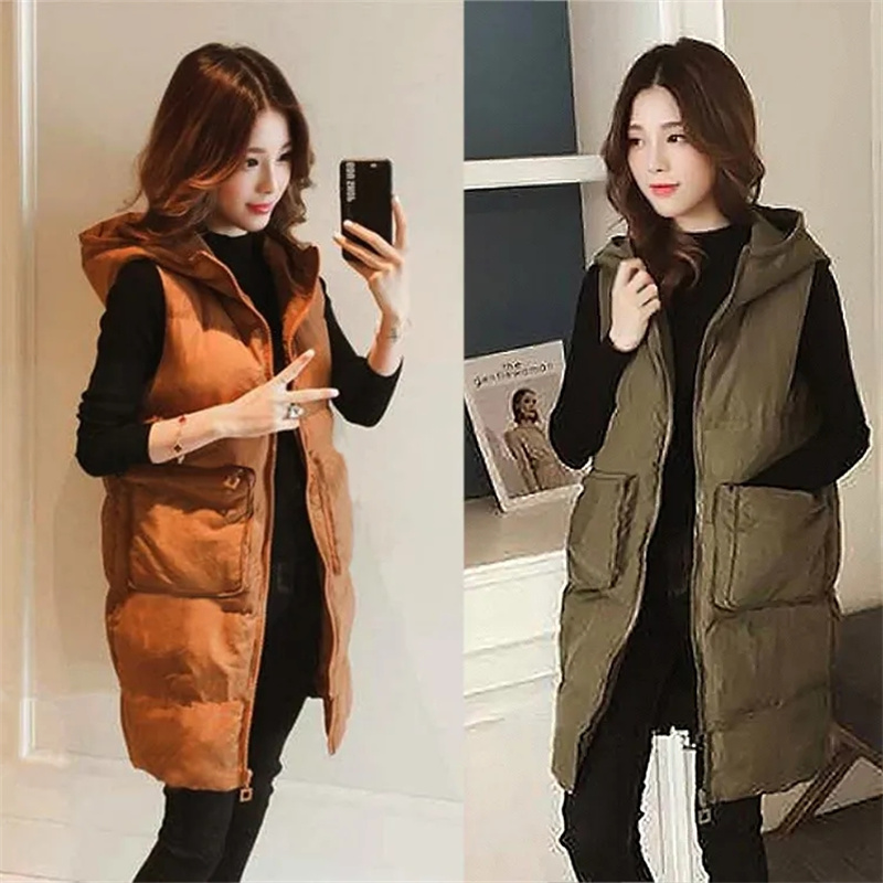 Damska kurtka puchowa bez ręka – Puffer Vest Fashion Women recenzja i cena