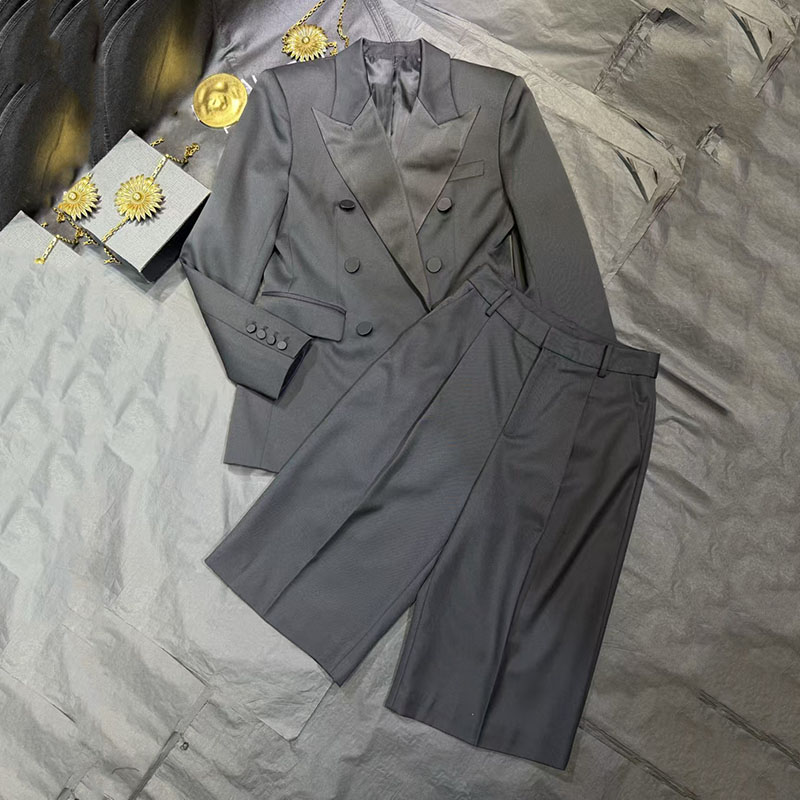 Damska satynowa dwurzędowa mar – Blazer Women Oversized recenzja i cena