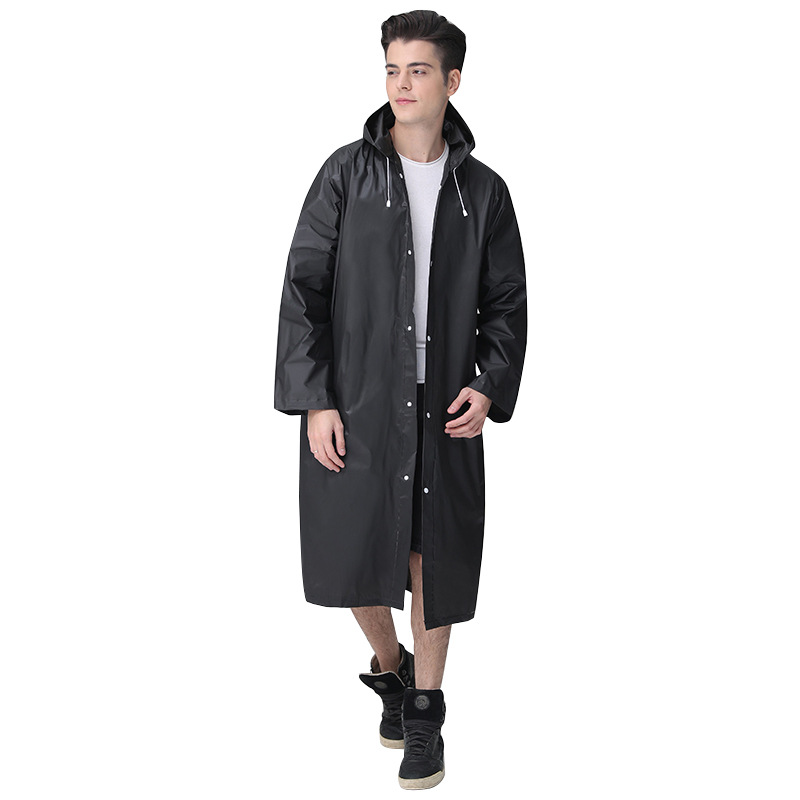 Męski gruby płaszcz przeciwdes – Women'S Fashion Raincoat recenzja i cena